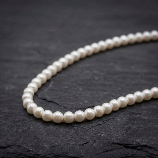 Silver Pearl Necklace