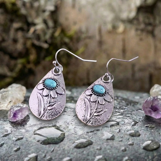 Silver Vintage Enchanted Earrings