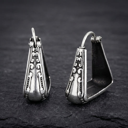 Silver Vintage Enchanted Earrings