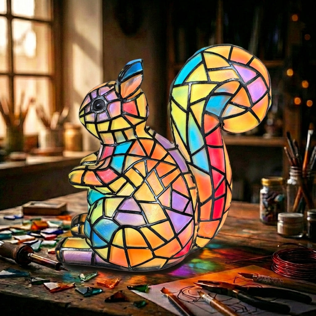 Squirrel Lamp