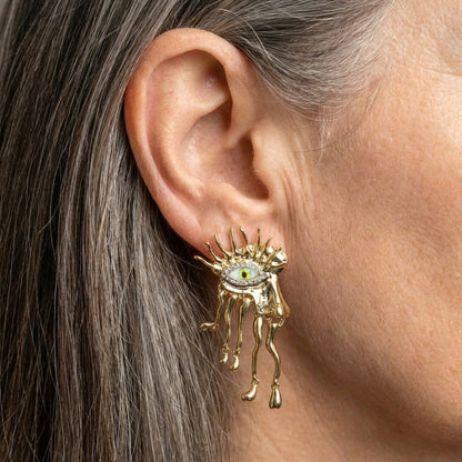 Statement Evil Eye Earrings