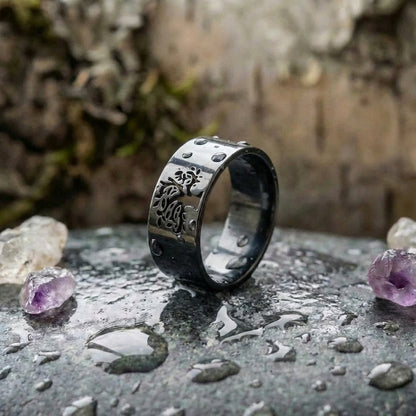 Statement Tree Of Life Ring