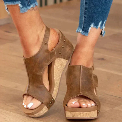 Studded Platform Booties