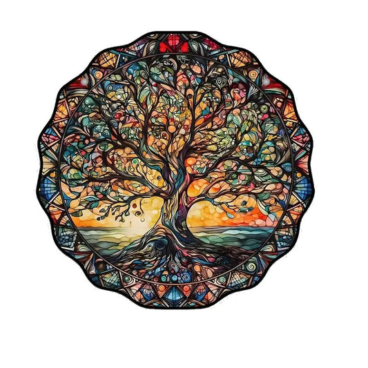 Tree Of Life Sunset Suncatcher