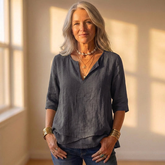 Tunic With V Neck
