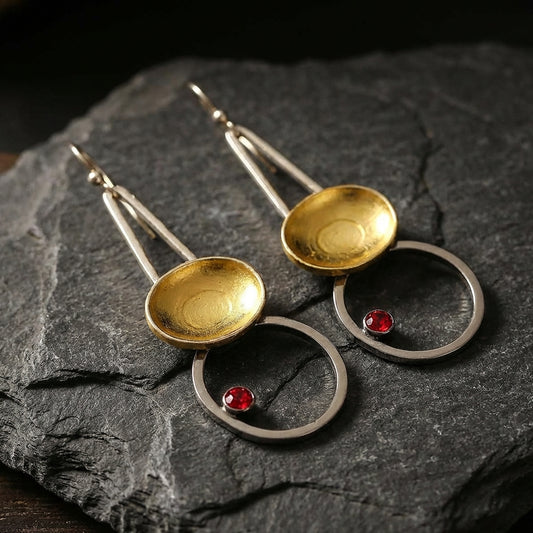 Vintage Bohemian Statement Earrings 97000927
