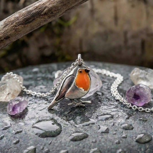 Vintage Branchbird Charm