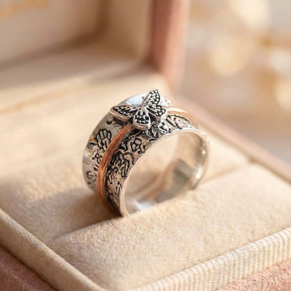 Vintage Butterfly Ring