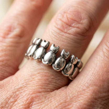 Vintage Cat Ring