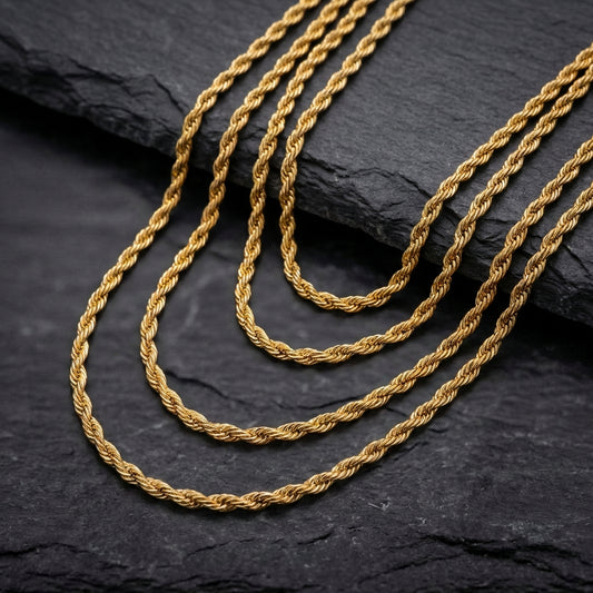 Vintage Chain Gold Necklace