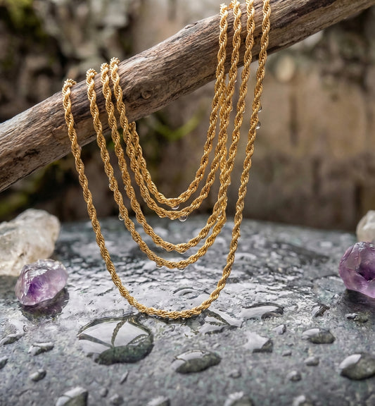 Vintage Chain Gold Necklace