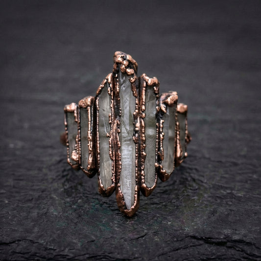Vintage Cluster Statement Ring