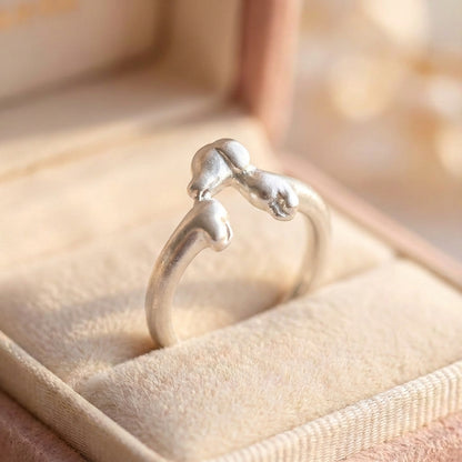 Vintage Dachshund Ring