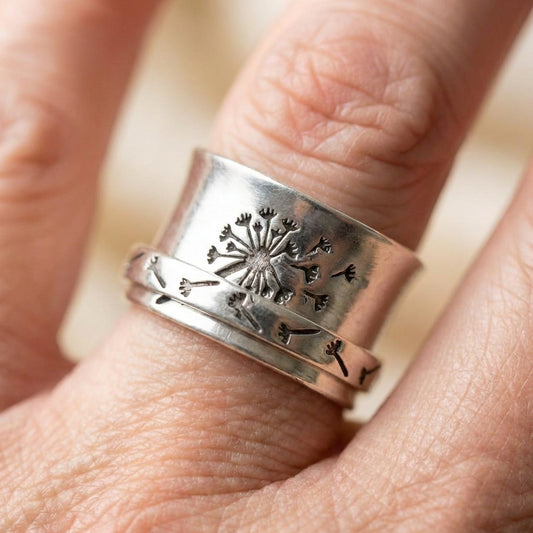 Vintage Dandelion Ring