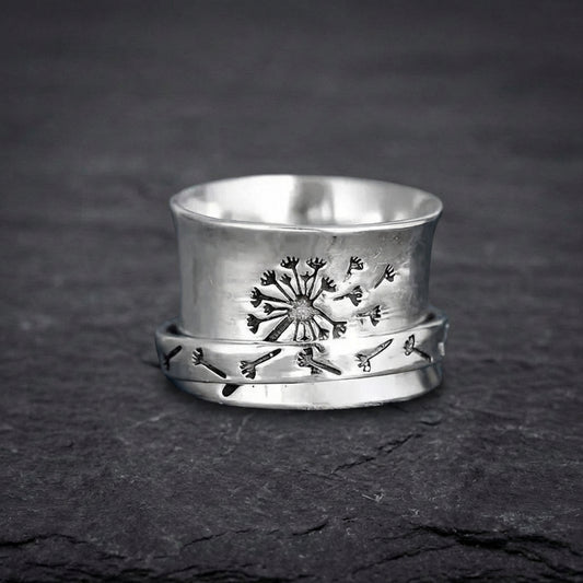 Vintage Dandelion Ring 85881744