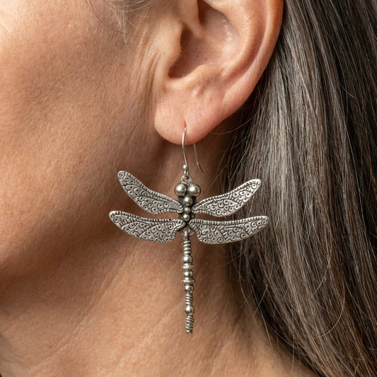 Vintage Dragonfly Earrings