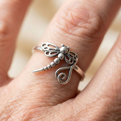 Vintage Dragonfly Ring