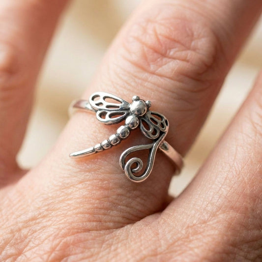 Vintage Dragonfly Ring