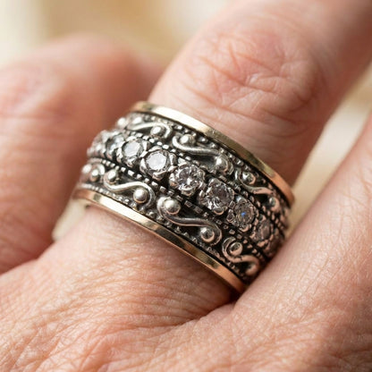 Vintage Ethnic Gemstone Ring