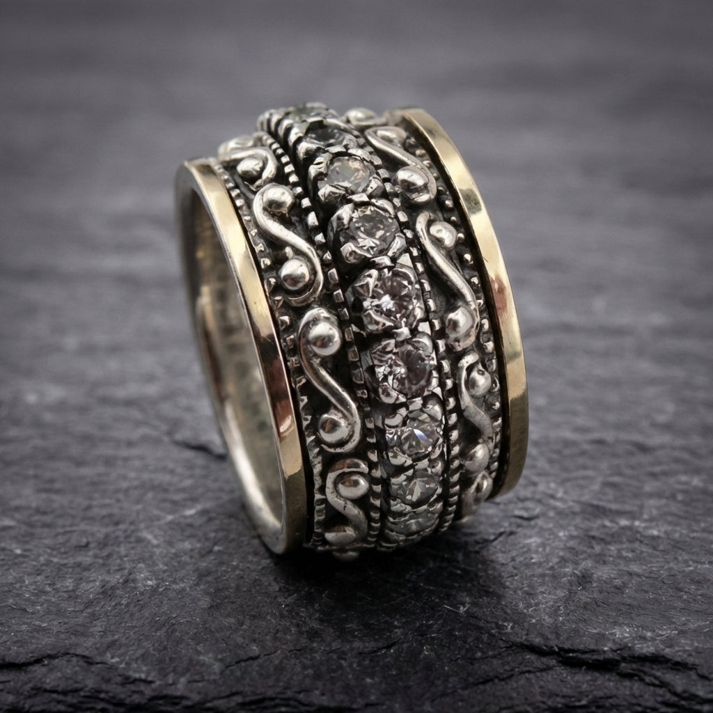 Vintage Ethnic Gemstone Ring 32926826