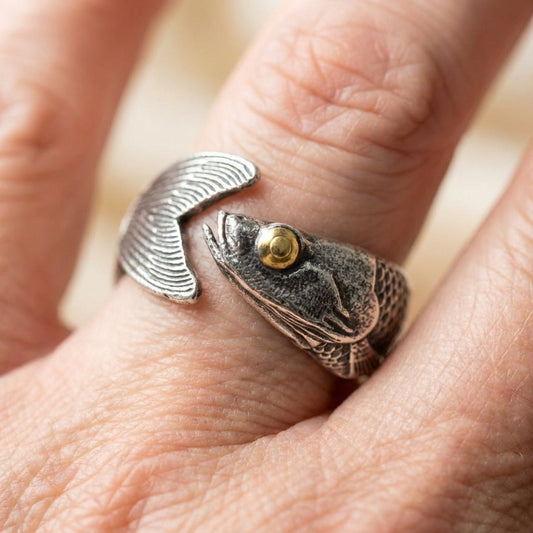 Vintage Fish Statement Ring