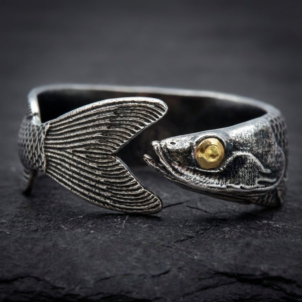 Vintage Fish Statement Ring 10964050