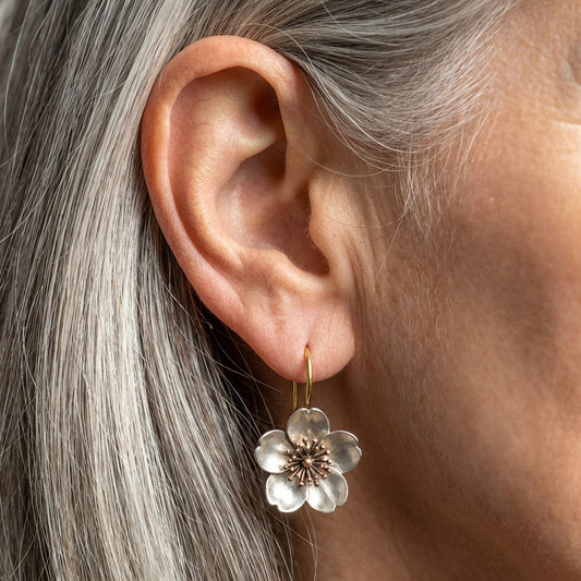 Vintage Flower Earrings