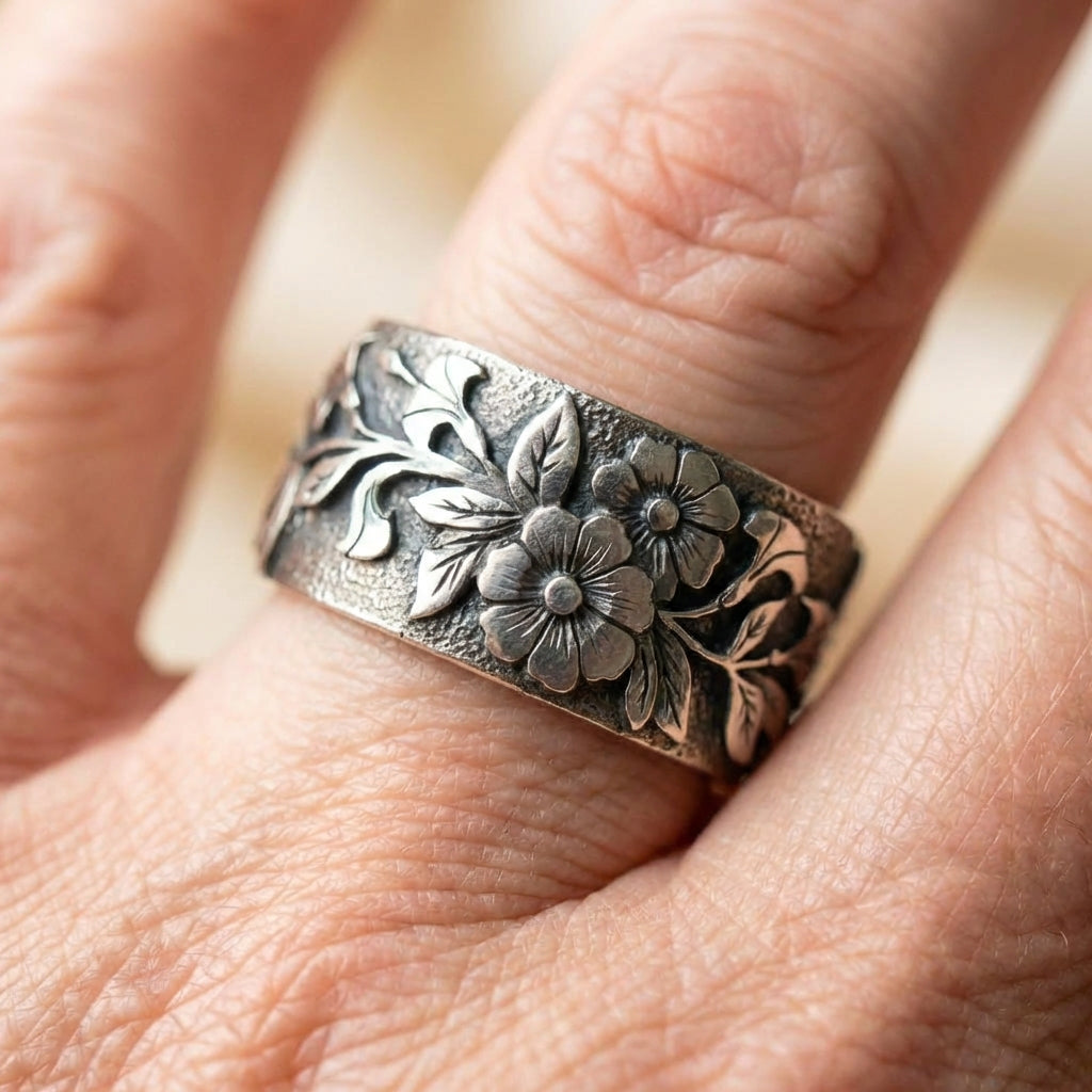 Vintage Flower Ring