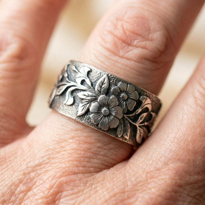 Vintage Flower Ring