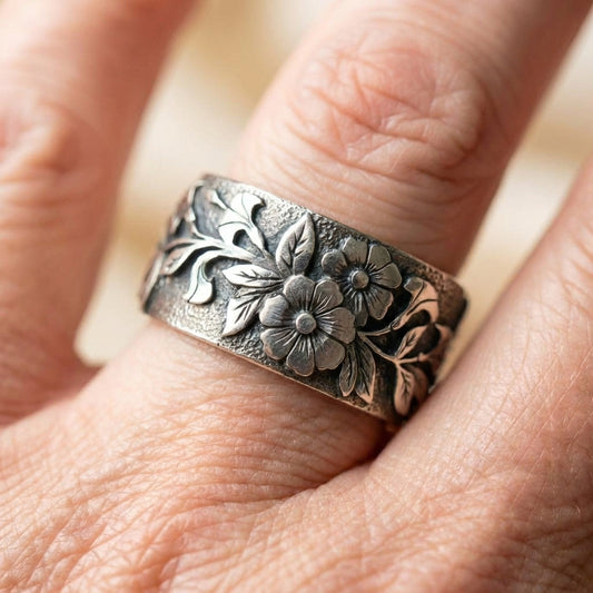 Vintage Flower Ring