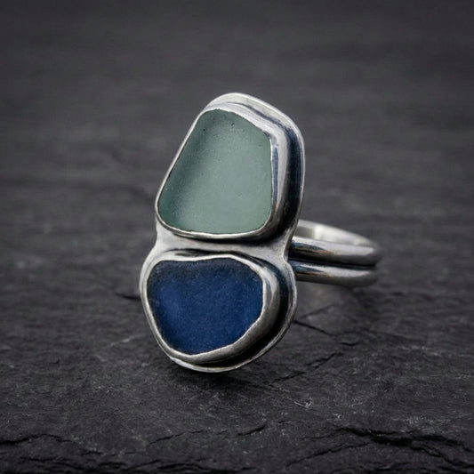 Vintage Geometric Stone Ring 80541608