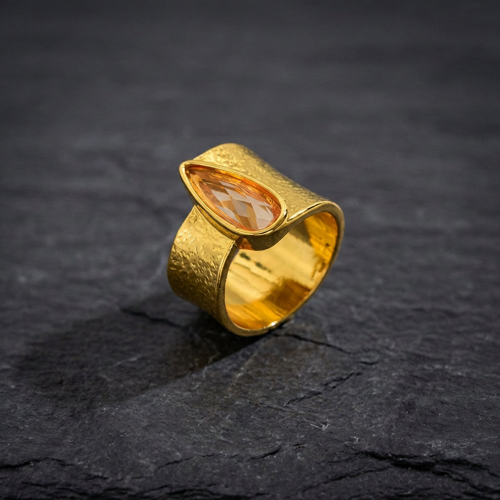 Vintage Gold Citrine Ring 69470039