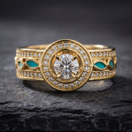 Vintage Gold Diamond Ring 51851054