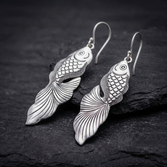 Vintage Goldfish Earrings 33951755