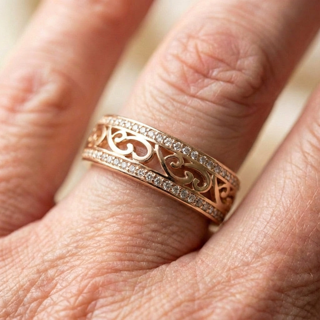 Vintage Handmade Gold Ring