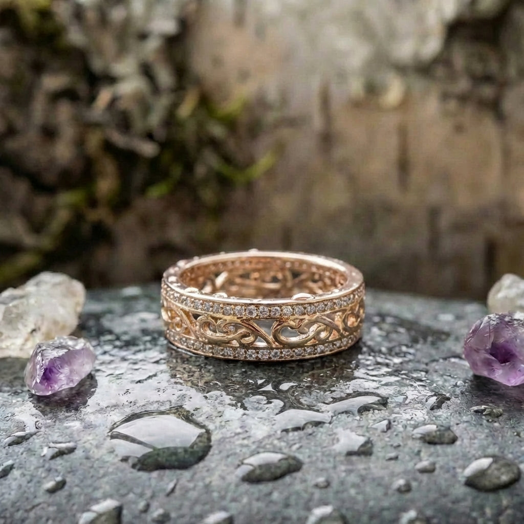 Vintage Handmade Gold Ring