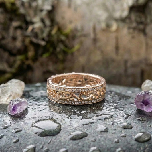 Vintage Handmade Gold Ring
