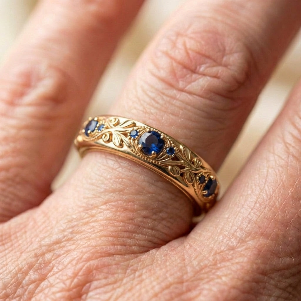 Vintage Handmade Gold Ring