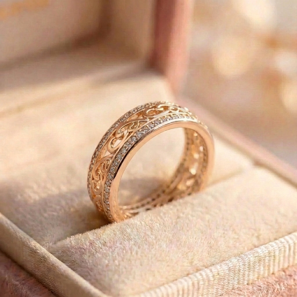 Vintage Handmade Gold Ring
