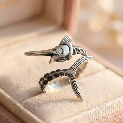 Vintage Marlin Fish Ring