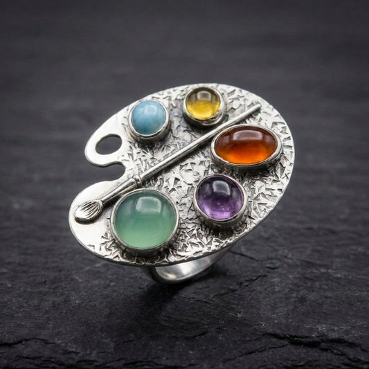 Vintage Multistone Statement Ring 44959750