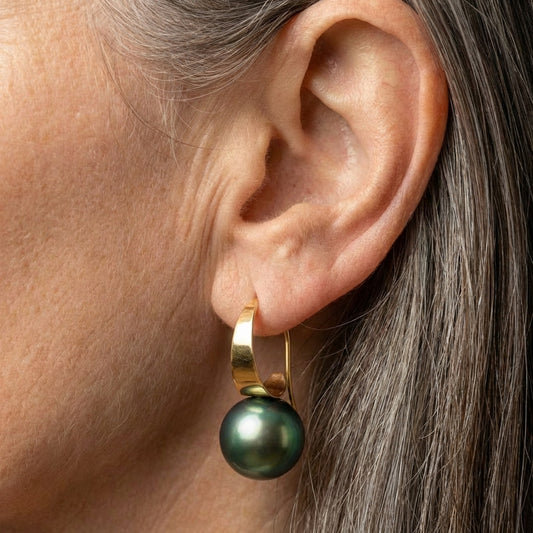 Vintage Pearl Dangle Earrings