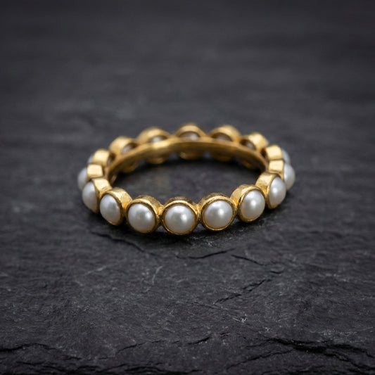 Vintage Pearl Gold Ring 51621996
