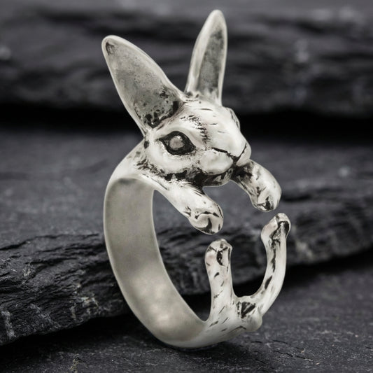 Vintage Rabbit Animal Ring 86083540