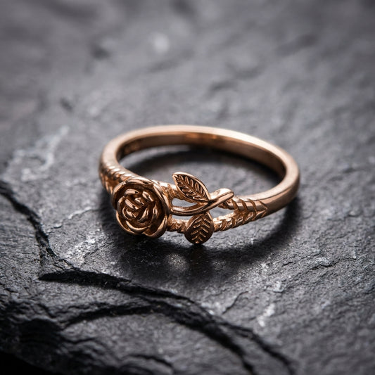 Vintage Rose Blossom Ring 10509592