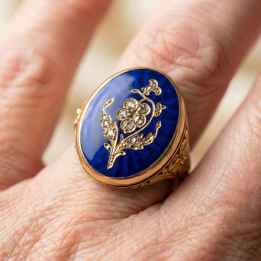 Vintage Royal Sapphire Ring