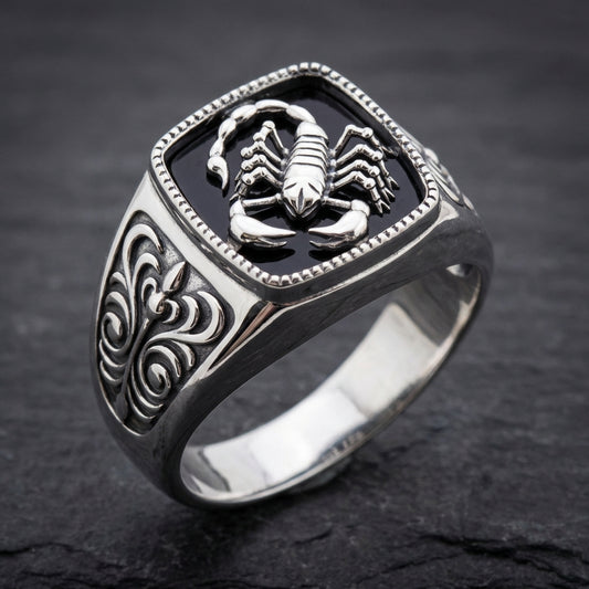 Vintage Scorpion Statement Ring 68128363