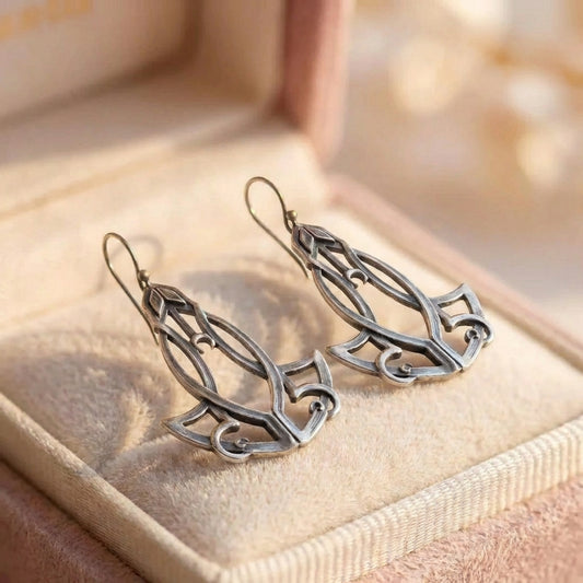 Vintage Silver Moon Blossom