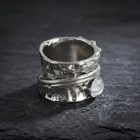 Vintage Silver Statement Ring 23263871