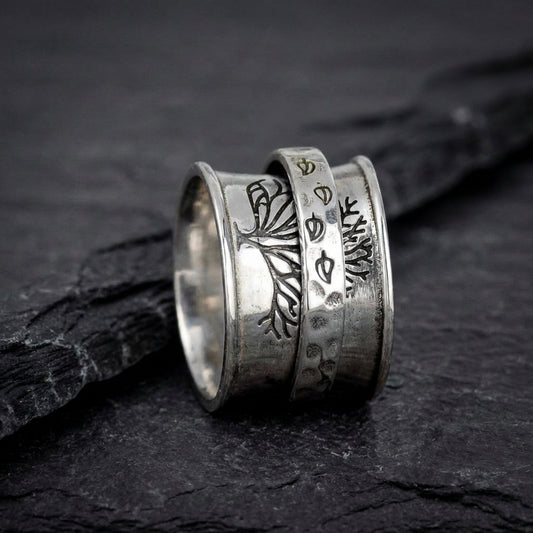 Vintage Spinner Tree Ring 90696087